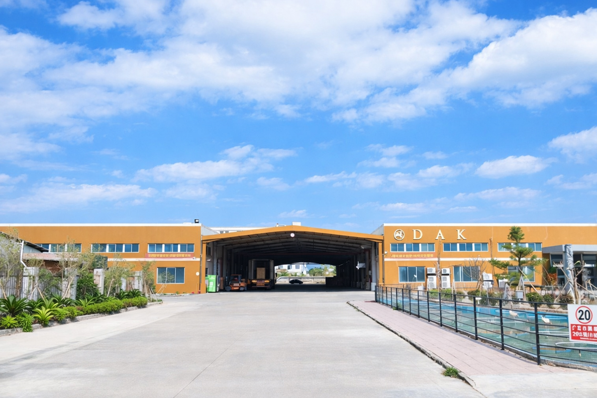 DAK Industrial state-of-the-art blow mold and polyresin manufacturing facility in Huizhou, China - 62,000m² production floor
