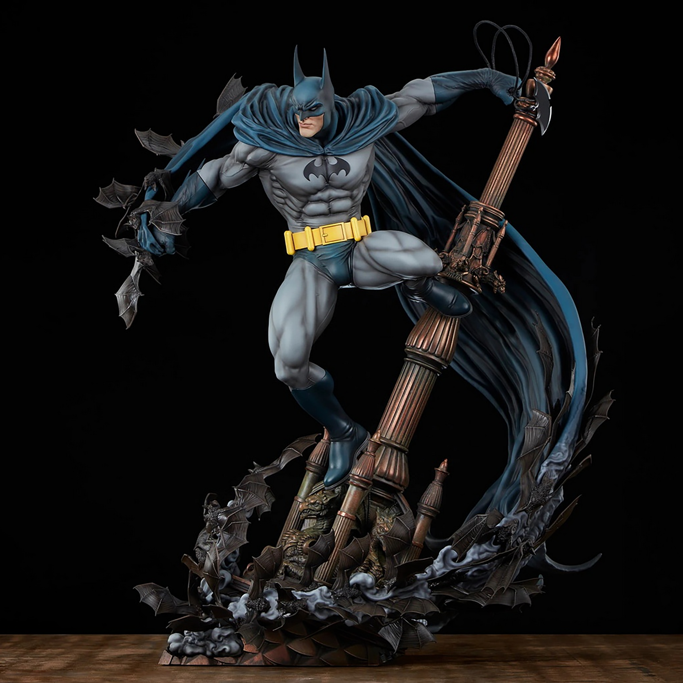 Polyresin Batman Premium Collectible Statue - Licensed Figurine